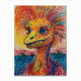Emu!! Canvas Print
