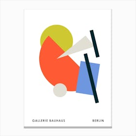 Bauhaus Exhibition Poster 6 Canvas Print