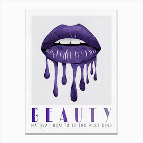 Beauty is The Best Kind Canvas Print