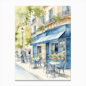 Paris Cafe Canvas Print