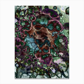 Alcohol Ink Abstraction 2 Canvas Print