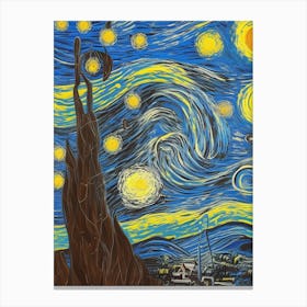 Starry Night 203 Canvas Print