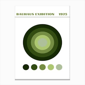 Bauhaus Exhibition 1923 Canvas Print