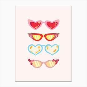 Valentine'S Day Sunglasses 1 Lienzos