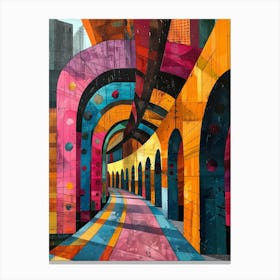 Tunnels Canvas Print