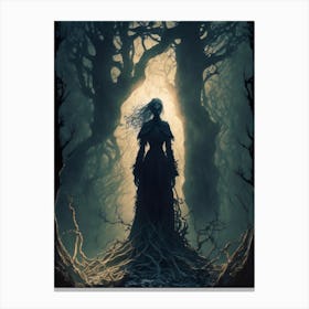 Dark Forest Canvas Print