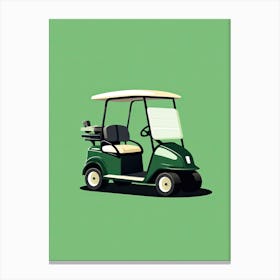 Golf Cart Canvas Print