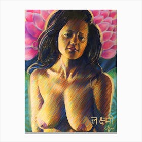 Lakshmi - 16-02-21 Canvas Print