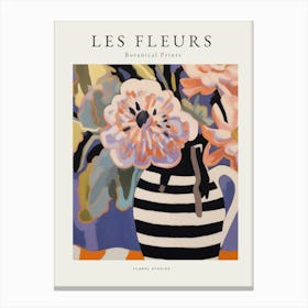 Les Fleurs Canvas Print