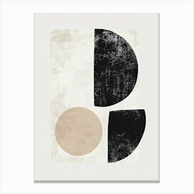 Winnipeg Stone Park Bauhaus Minimalist Canvas Print