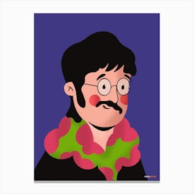 John Lennon Portrait Canvas Print