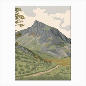 Cadair Idris Mountain Wales Canvas Print