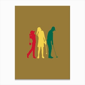 Golfers Toile