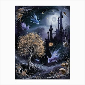 Fairytale Castle Canvas Print