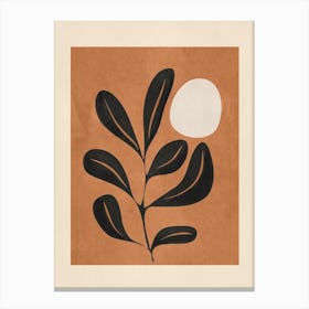 Minimalist Plant Art 1 Canvas Print