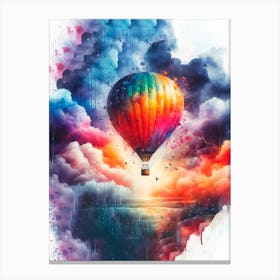 Hot Air Balloon Canvas Print