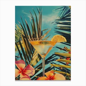 Tropical Cocktail Canvas Print