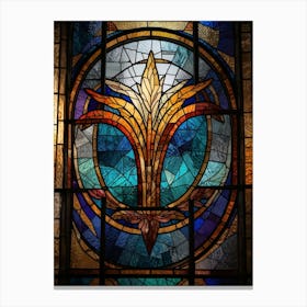 Stained Glass Window 1 Canvas Print