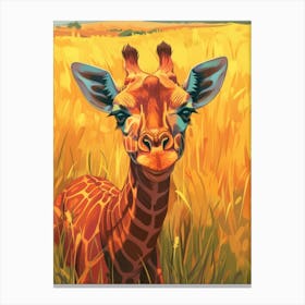 Giraffe 205 Canvas Print