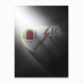 Rayo Vallecano Spain Football Poster Canvas Print