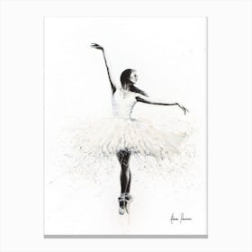 The White Swan Canvas Print