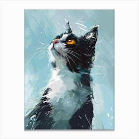 Cat Painting 8 Canvas Print