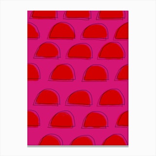 Pink Tortillas Canvas Print