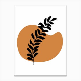 Olive Leaf Canvas Print