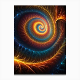 Spiral Art Print Canvas Print