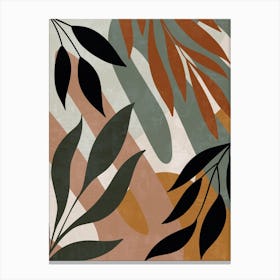 Abstract Leaves 15 Canvas Print