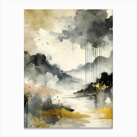 Golden Storm Canvas Print