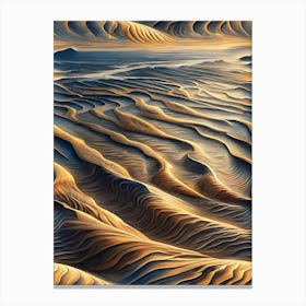 Sand Dunes 5 Canvas Print