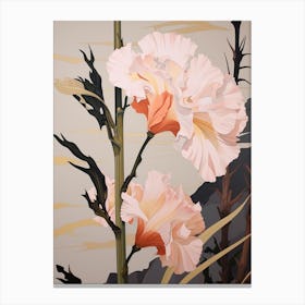 Flower Illustration Gladiolus 2 Canvas Print