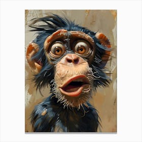 Chimpanzee 1 Canvas Print