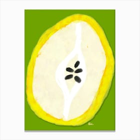 Pear Fruit - Artwork Canvas Print