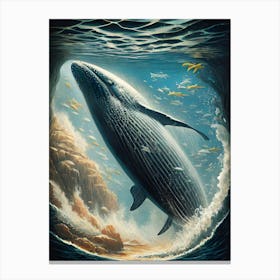 Humpback Whale Canvas Print