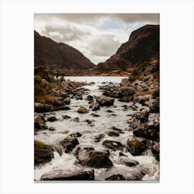Mountain Stream In Ireland Canvas Print