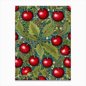 William Morris Cherry Blossoms Canvas Print