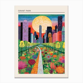 Grant Park Chicago United States 2 Canvas Print