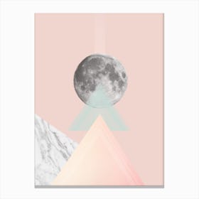 Geo Moon I Canvas Print