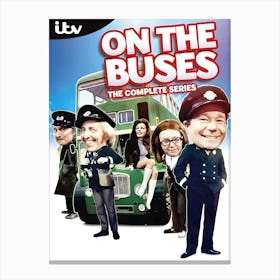 On The Buses Tv Show Canvas Print