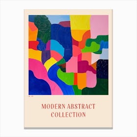 Modern Abstract Collection Poster 49 Canvas Print
