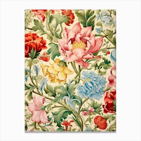 Floral Wallpaper 286 Canvas Print