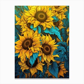 Sunflowers 86 Canvas Print