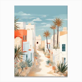 Djerba Tunisia 1 Illustration Canvas Print