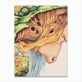 Woman'S Head 26 Canvas Print