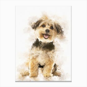 Yorkshire Dog Canvas Print