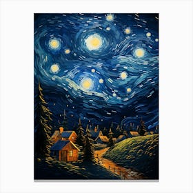 Starry Night 3 Canvas Print