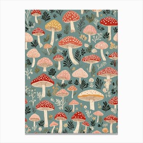 Mushroom Medley Canvas Print