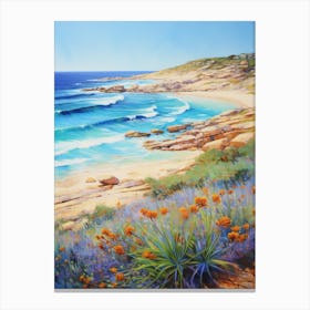A Painting Of Cape Le Grand National Park, Western Australia 4 Canvas Print